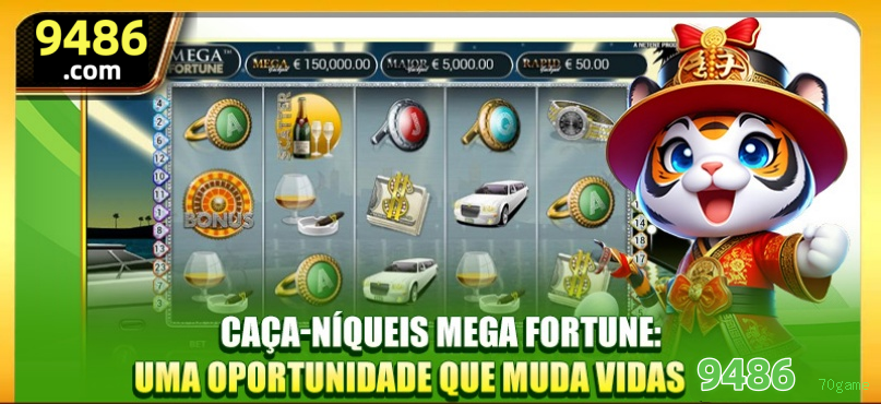 Aplicativo móvel 70game para iOS e Android